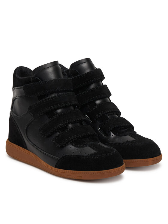 Steve Madden Снікерcи Steve Madden Mustang 11004987 Чорний