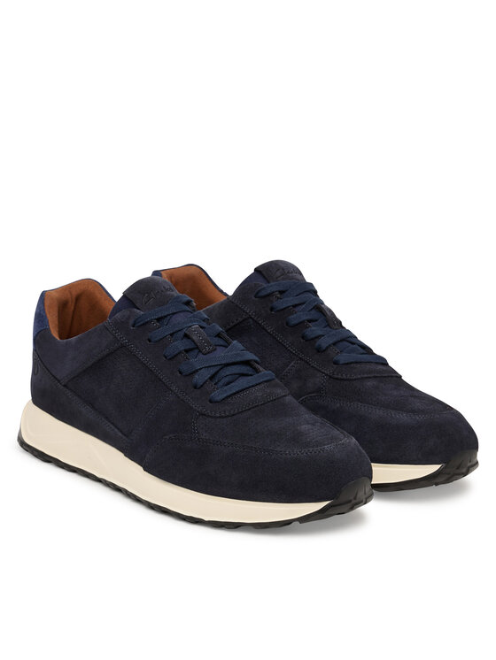 Clarks Снікерcи Clarks Radwell Tie 26186565 Cиній