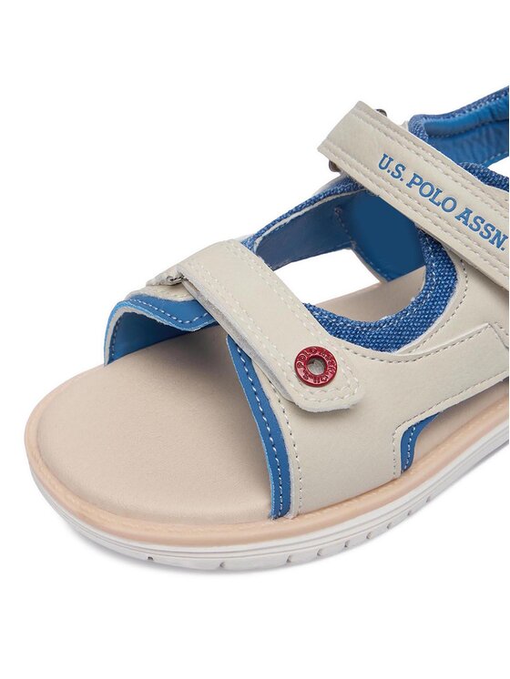 U.S. Polo Assn. Босоніжки U.S. Polo Assn. EO-GARDA003K/6Y1 Світло-сірий