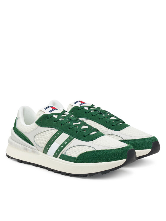 Tommy Jeans Snīkeri Tommy Jeans Tjm Technical Runner Ess EM0EM01537 Zaļš