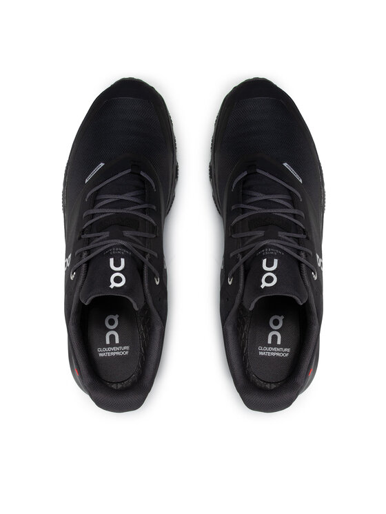 On Scarpe running On Cloudventure Waterproof 32.99253 Nero