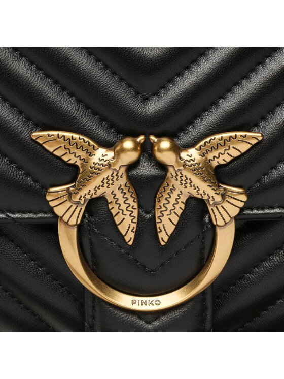 PINKO Geantă PINKO Love Lady Puff Classic Cl PE 23 PLTT 100043 A0GK Negru