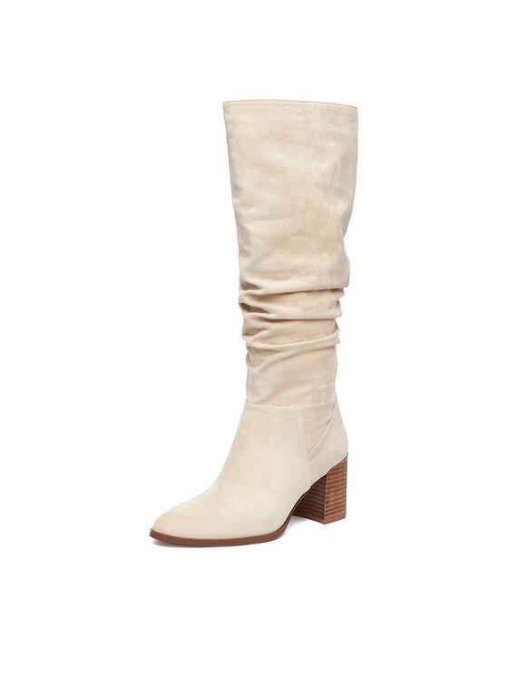 Nine West Чоботи Nine West CEO-BASZIRA-01 Écru