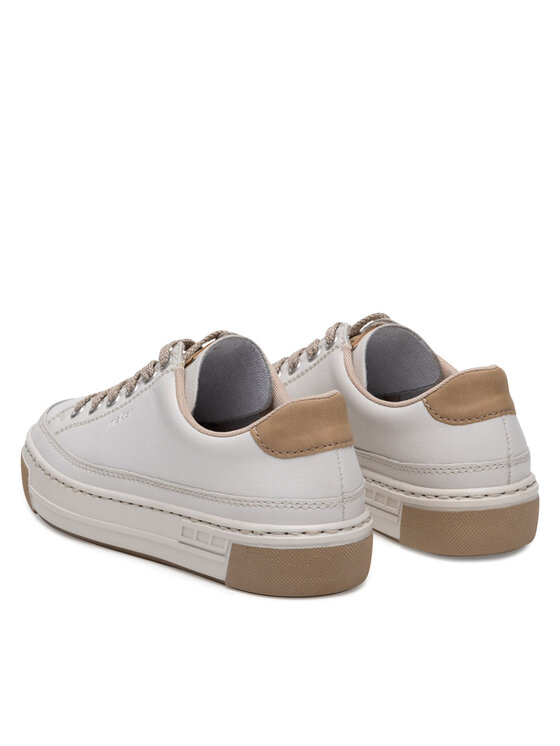 Rieker Sneakersy Rieker L8847-81 Béžová