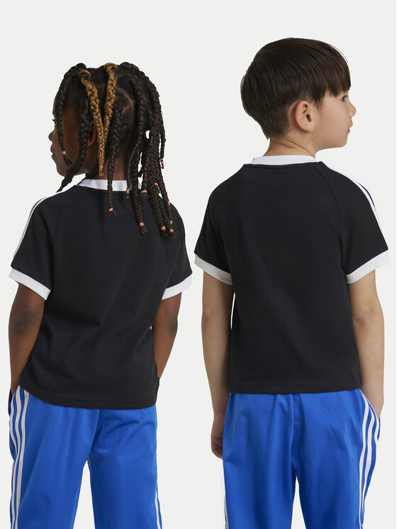 adidas adidas Marškinėliai adicolor Trefoil IY2389 Juoda Regular Fit