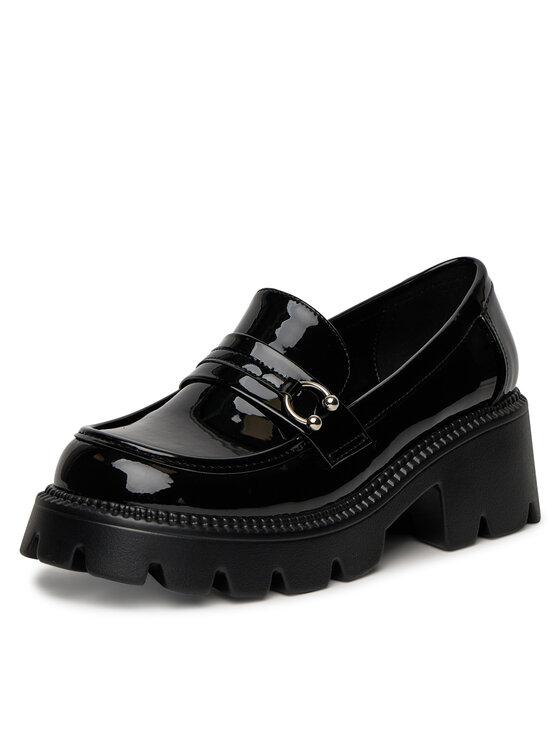 DeeZee Loafersy DeeZee HLD-2016-1 Černá