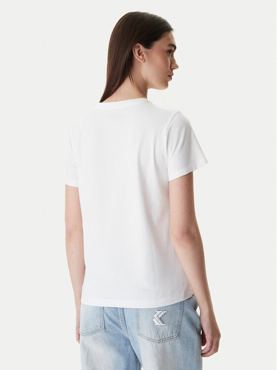 Guess Jeans Guess Jeans Футболка W4YI10 J1314 Білий Regular Fit