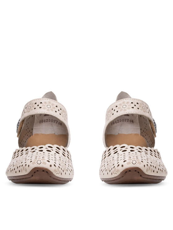 Rieker Pantofi Rieker 43753-60 Bej