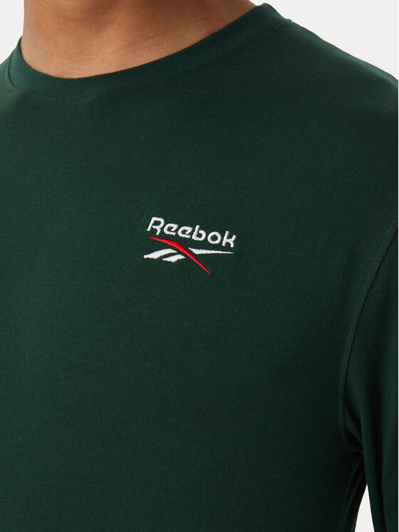 Reebok Reebok Camiseta de manga larga Feliks RK25738CCM Verde oscuro Regular Fit