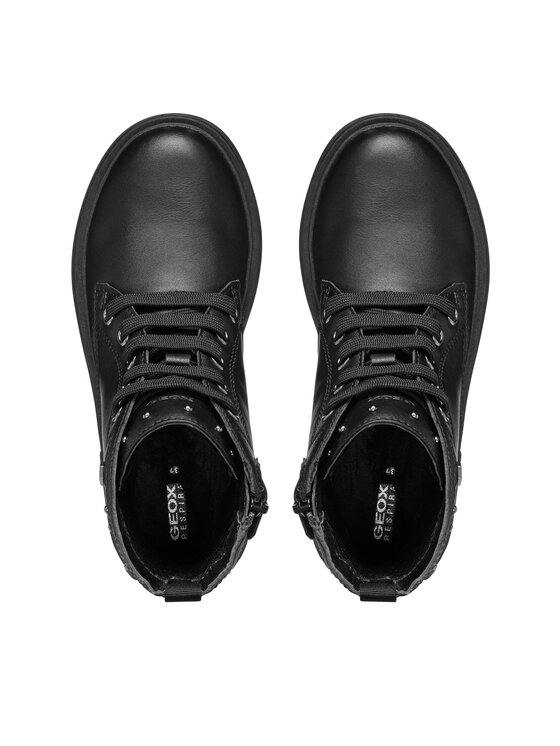 Geox Čižmy Geox Jr Eclair J169QI 0003W C9999 S Čierna