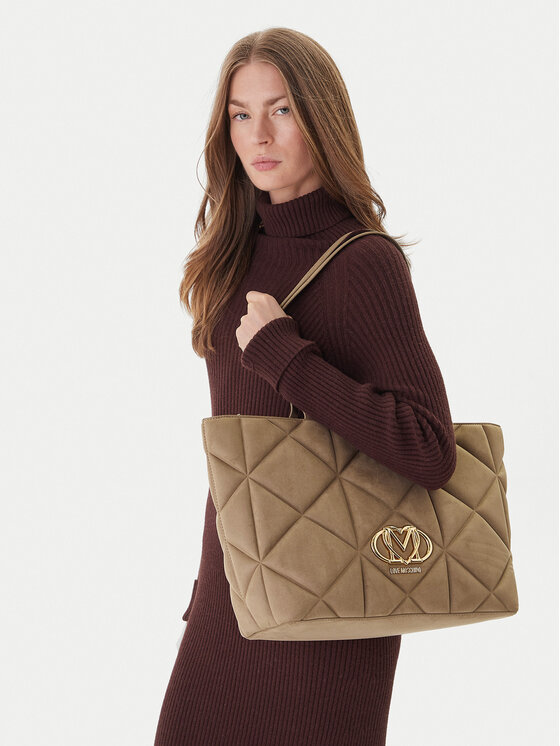 LOVE MOSCHINO Kabelka LOVE MOSCHINO JC4397PP0NKE0105 Béžová