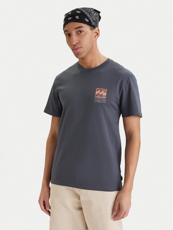 Billabong Billabong Camiseta Stamp EBYZT00293 Azul marino Regular Fit