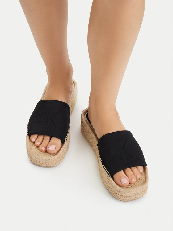 Calvin Klein Espadrilles Calvin Klein Ebeth HW0HW02894 Fekete