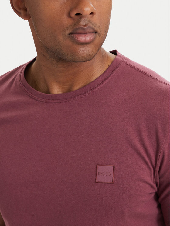 BOSS BOSS Camiseta Tales 50508584 Rojo Regular Fit