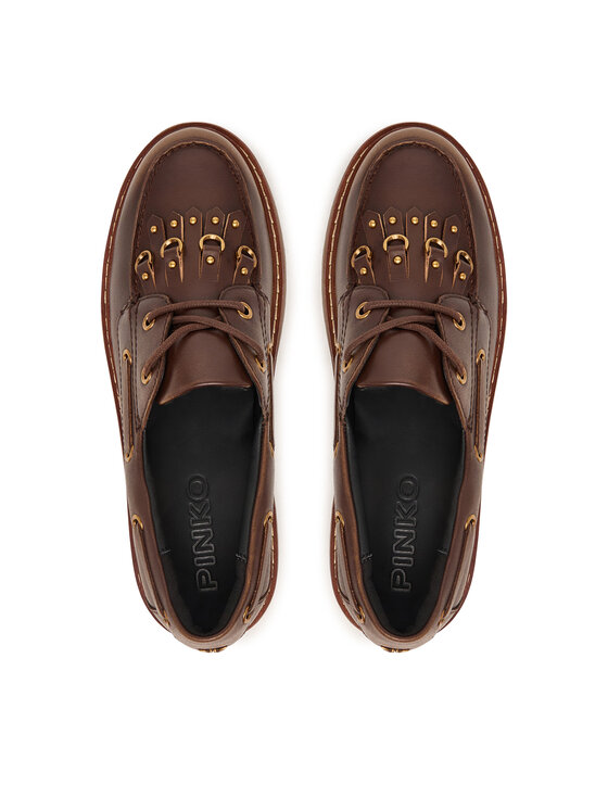 PINKO Nizki čevlji PINKO Margaret 01 SD0561P056 Rjava