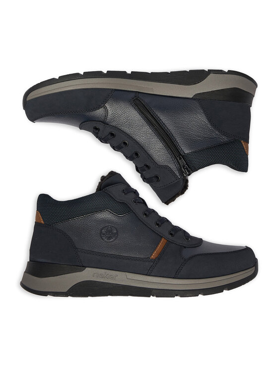 Rieker Зимни обувки Rieker CEO-39611-14 Тъмносин