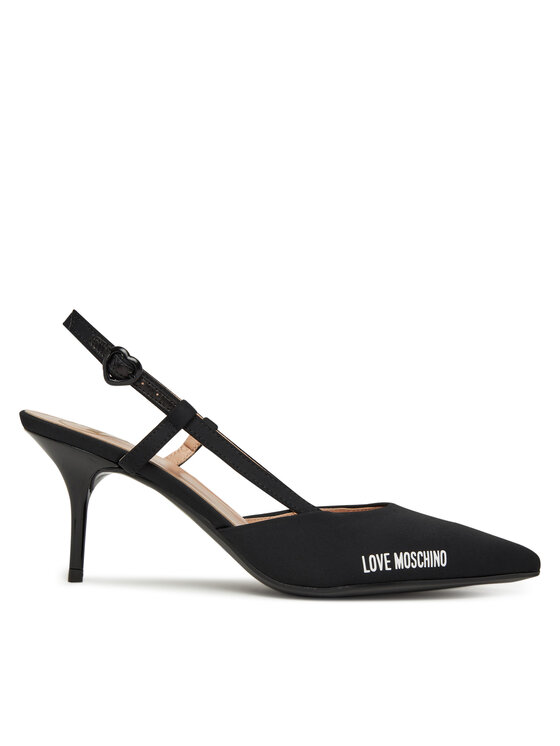 LOVE MOSCHINO Pantofi cu toc subțire LOVE MOSCHINO JA10627G0MIMX000 Negru