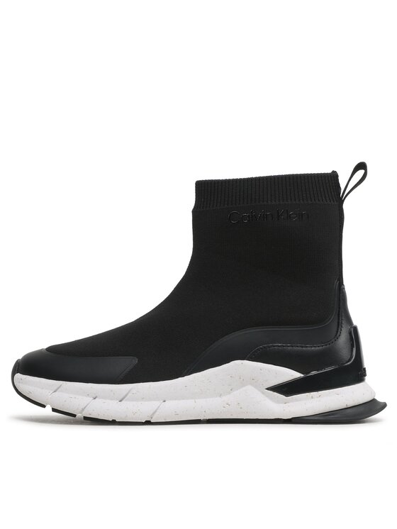 Calvin Klein Tenisice Calvin Klein Sock Boot HW0HW01589 Crna