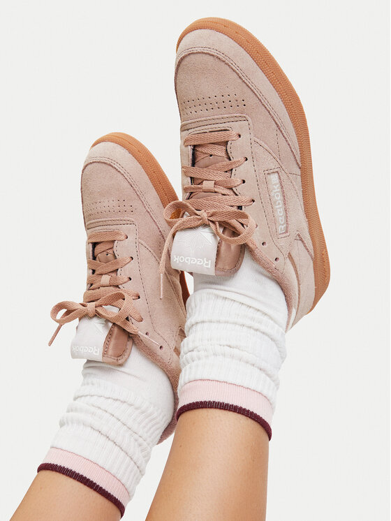 Reebok Laisvalaikio batai Reebok EO-CLUB C 85 100260635 Šviesiai rožinė