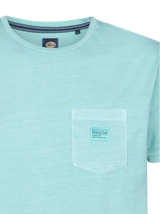 Petrol Industries Petrol Industries Camiseta M-1050-TSR632 Azul Regular Fit
