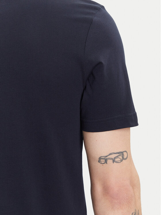 Tommy Hilfiger Tommy Hilfiger T-shirt Fathers Day MW0MW39356 Tamnoplava Regular Fit