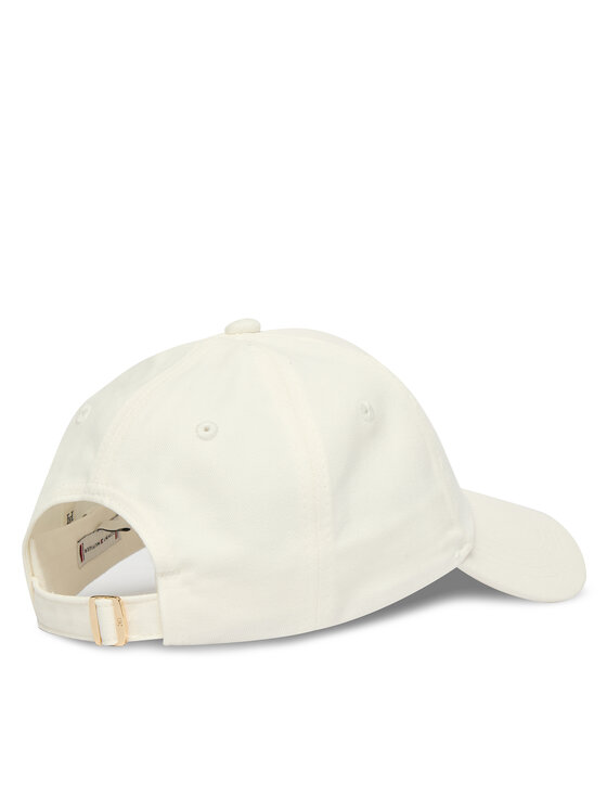 Tommy Hilfiger Cappellino Tommy Hilfiger Th Elevated Chic Cap AW0AW17631 Bianco