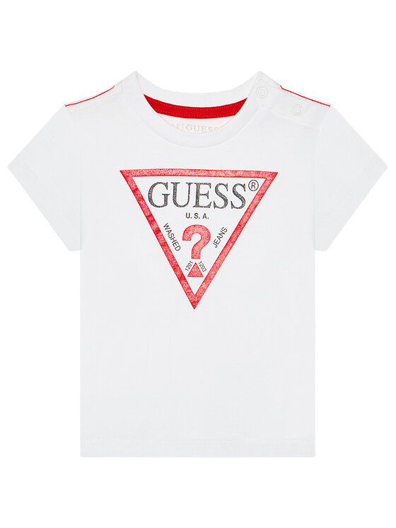 Guess Guess T-Shirt L73I55 K8HM0 Λευκό Regular Fit