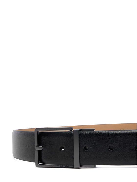 Calvin Klein Cintura Calvin Klein Square Buckle Smooth Adj LV04D7147G Nero