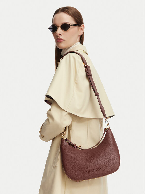 LOVE MOSCHINO Geantă LOVE MOSCHINO JC4018PP1PLT0200 Maro