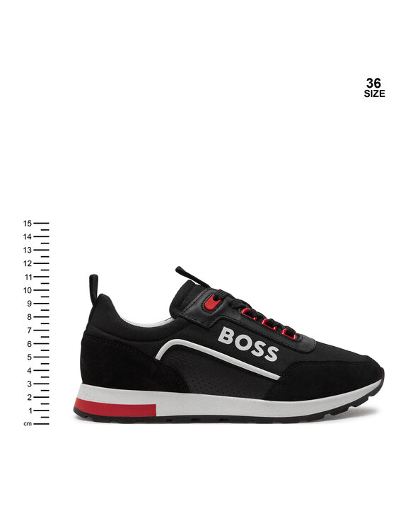 BOSS Sneakersy Boss J51323 S Čierna