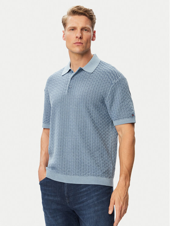 Tommy Hilfiger Tommy Hilfiger Polo MW0MW43246 Azul Regular Fit