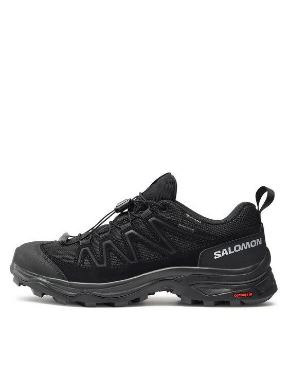 Salomon Scarpe da trekking Salomon X Ward Leather GORE-TEX L47182600 Nero