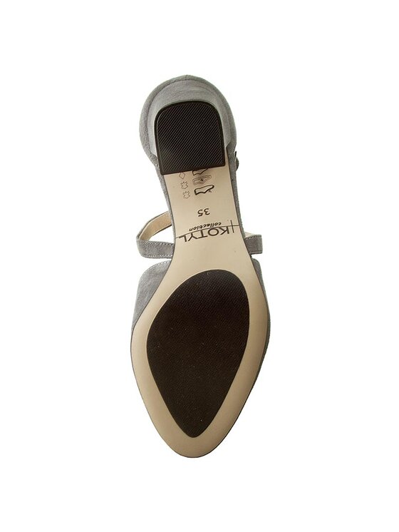 Kotyl Czółenka Kotyl 7075 Szary