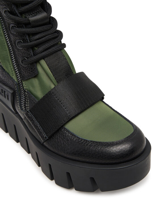 United Nude Bakancs United Nude Grip Combat Lo 10961904165 Khaki