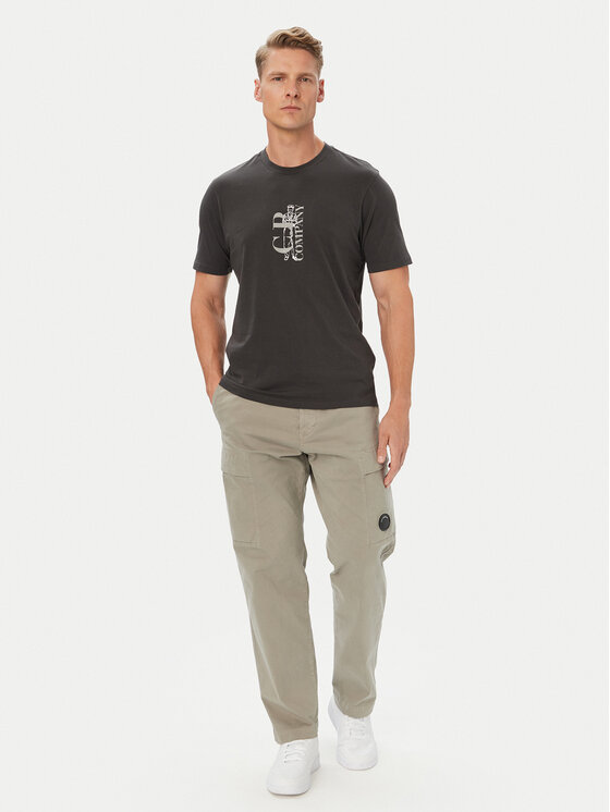 C.P. Company C.P. Company Camiseta 21CMTS134A005100W Gris oscuro Regular Fit