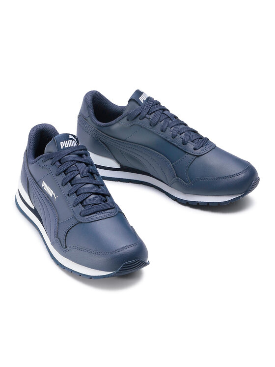 Puma Sneakersy Puma St Runner v2 L Jr 366959 06 Tmavomodrá