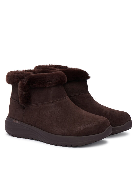 Skechers Sniega zābaki Skechers  On-The-GO Stellar - Cozy Step 144745/DBRN Brūns