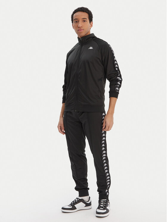 Kappa Kappa Pantalones de chándal Banda Rastoria 303KUC0 Negro Slim Fit
