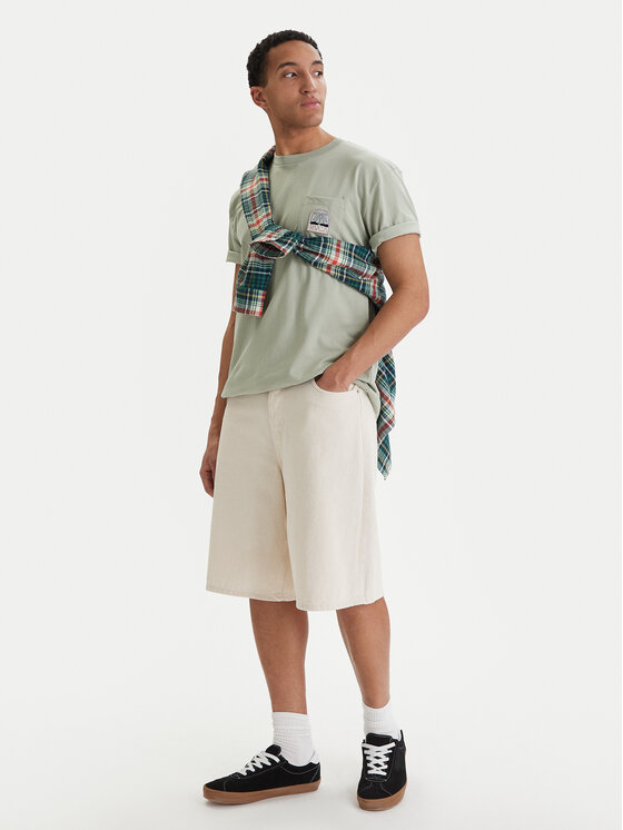 RVCA RVCA Camiseta Palmcrest EVYZT00275 Verde Relaxed Fit