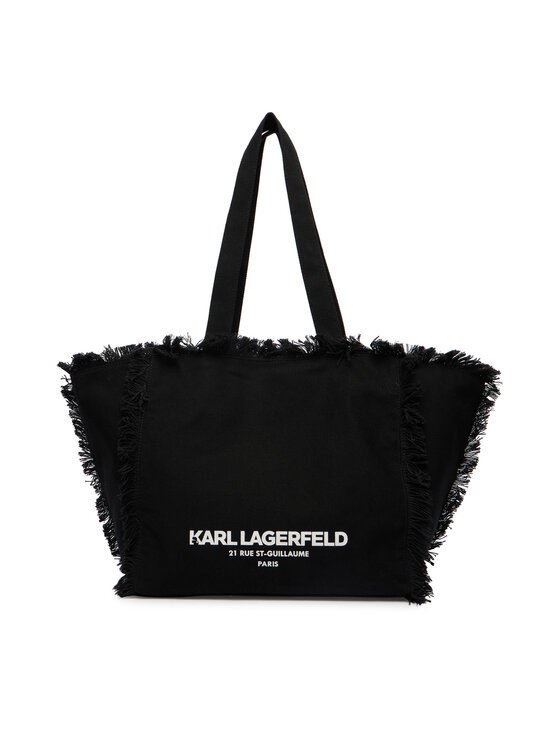 KARL LAGERFELD Kabelka KARL LAGERFELD B2W50021 Černá