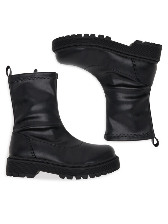 DeeZee Īsie zābaki DeeZee CEO-CS5587-26 Melns