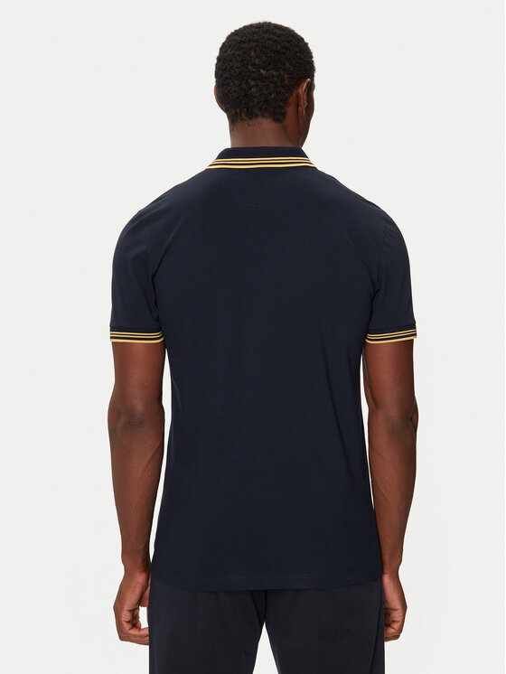 BOSS Boss Поло Paul 50506193 Cиній Slim Fit