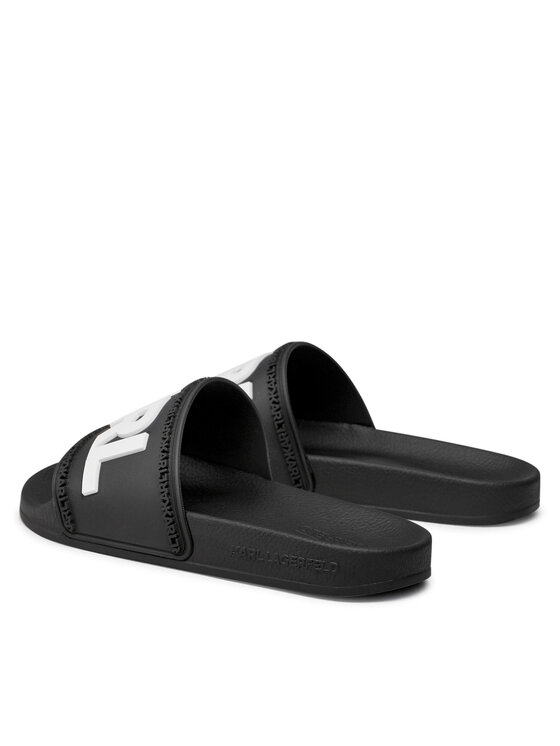 KARL LAGERFELD Şlapi KARL LAGERFELD KL80904 Negru