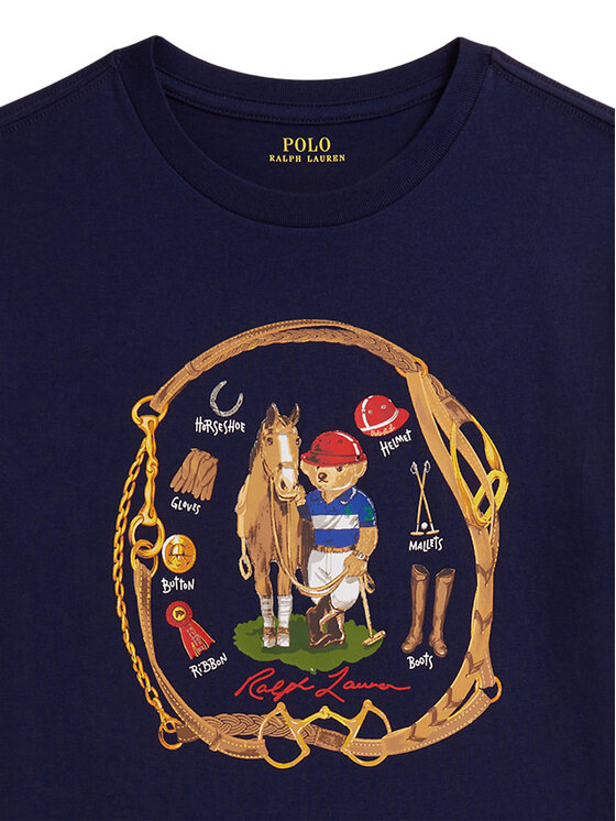 Polo Ralph Lauren Polo Ralph Lauren Camiseta 323A96608001 Azul marino Regular Fit