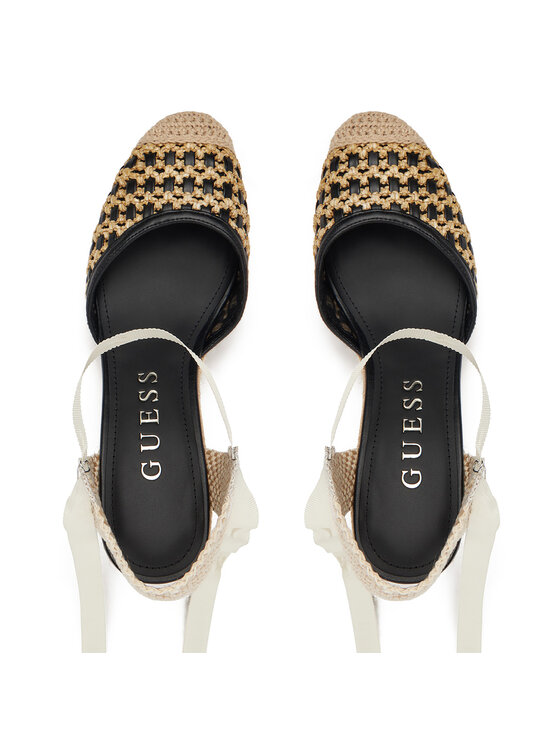 Guess Еспадрильї Guess FLJNAM FAB04 Чорний