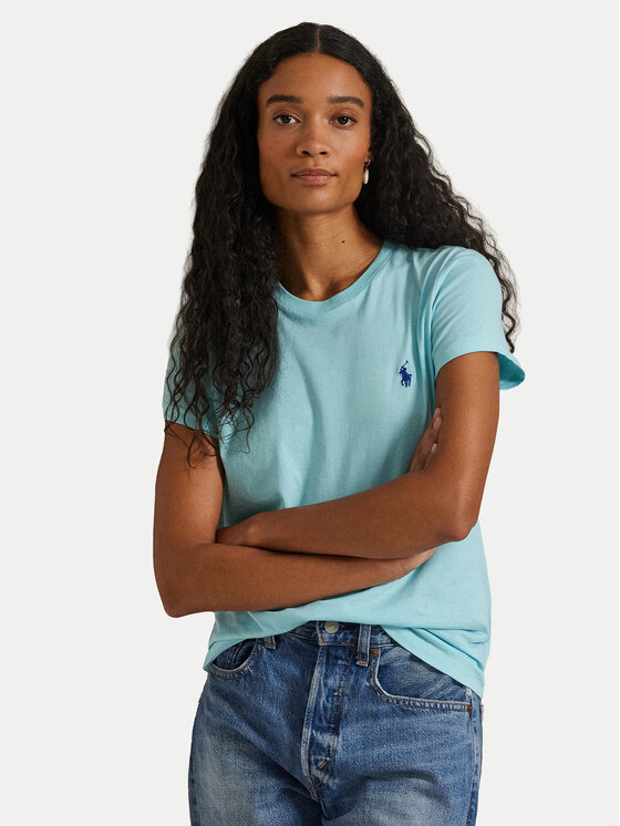 Polo Ralph Lauren Polo Ralph Lauren Camiseta 211B14605010 Turquesa Classic Fit