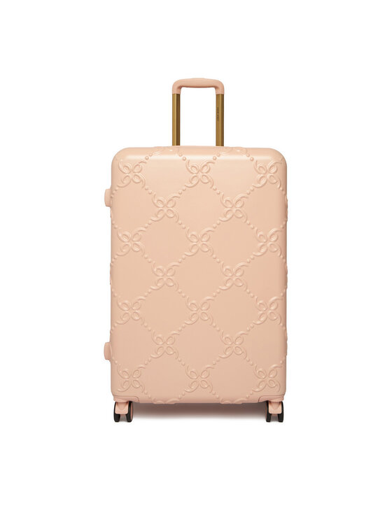 Nine West Велика валіза Nine West CEO-NW-L-006-09 BEIGE Світло-рожевий