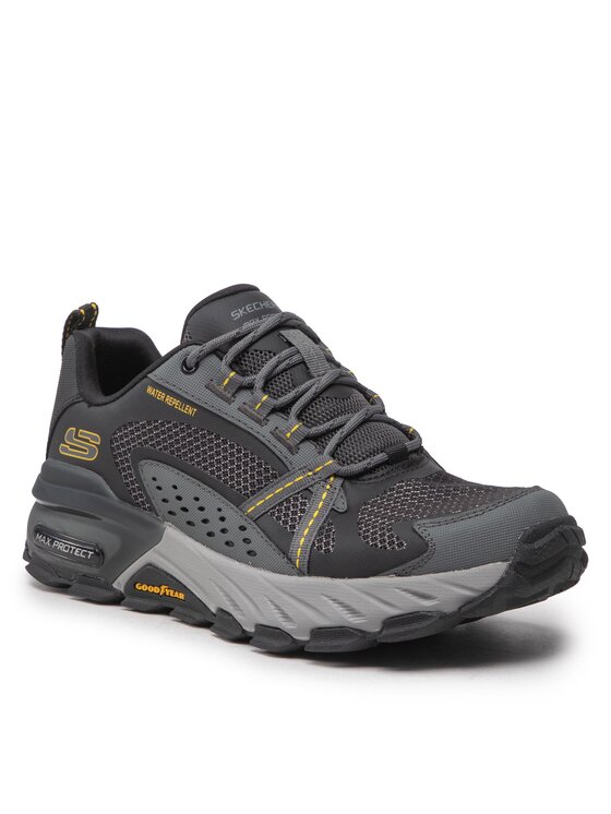 Skechers Snīkeri Skechers Max Protect 237303/BKCC Pelēks