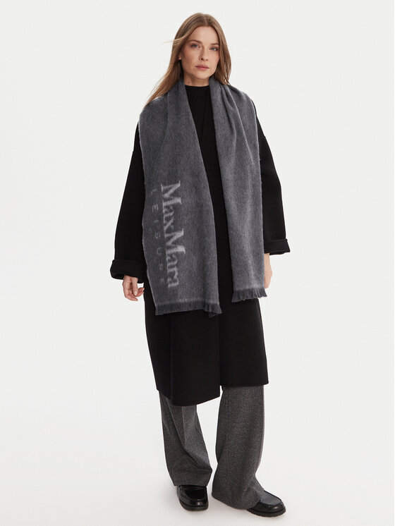 Max Mara Leisure Šál Max Mara Leisure Colibri 2426546028 Sivá