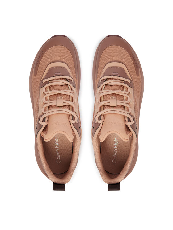 Calvin Klein Sneakersy Calvin Klein Chunky Runner Laceup Hf Blst Ny HW0HW03111 Hnedá